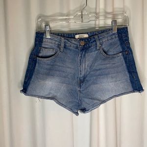 Jean Booty Shorts